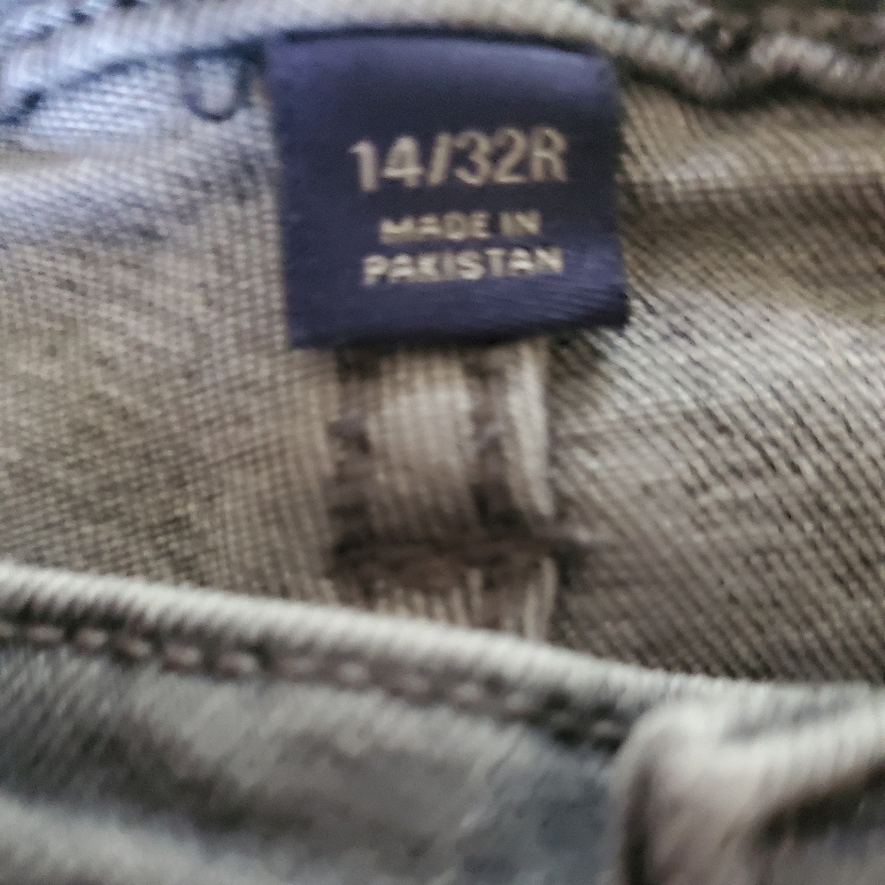 Gray Universal Thread Midrise Skinny Jeans 14/32R - Picture 4 of 7